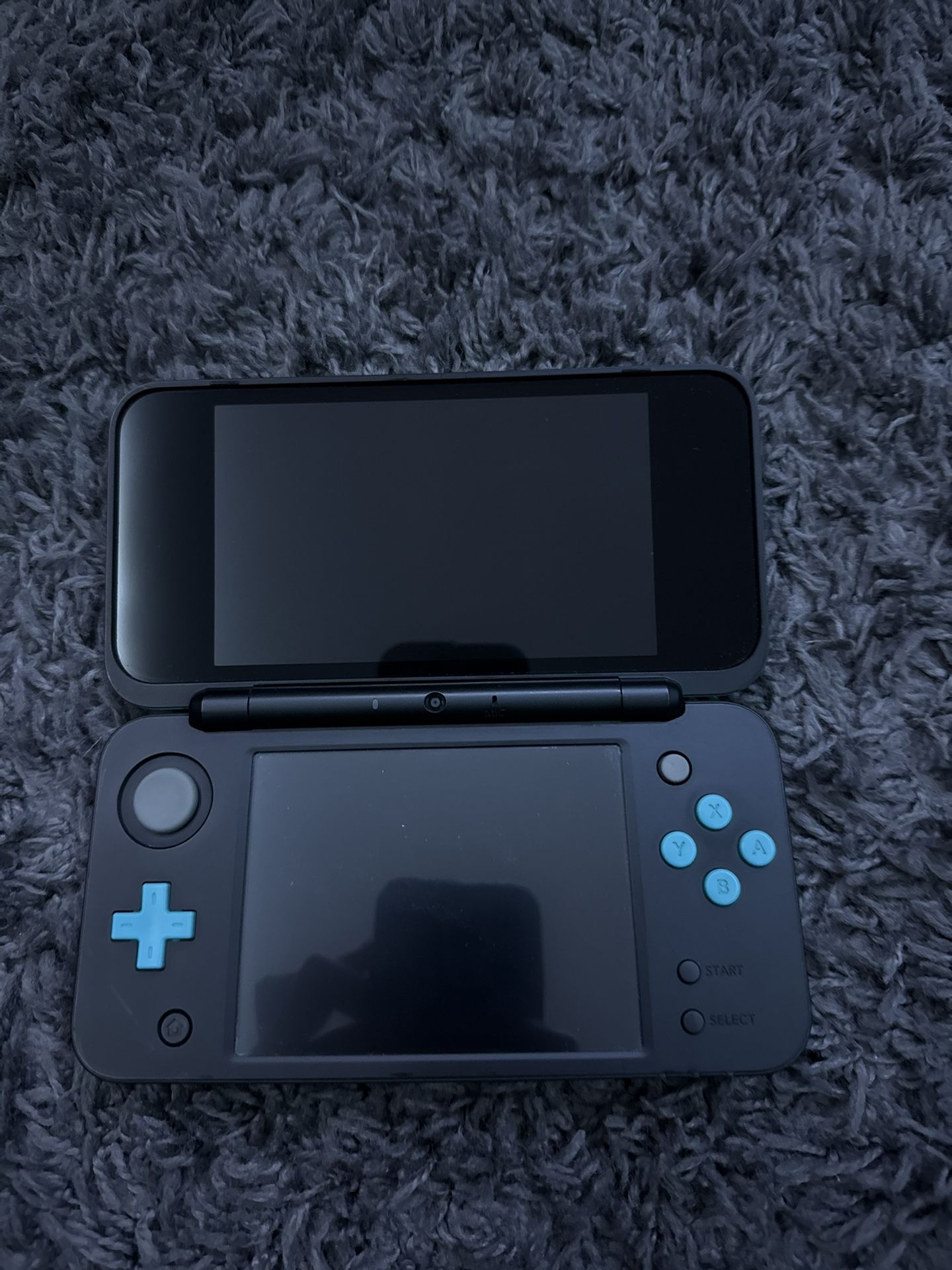 Japanese Nintendo 2DS XL l Console Black/Turquoise (No Charger) (Message before buy)