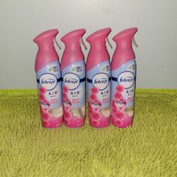 4 Febreze Air Mist Downy April Fresh 8.8oz