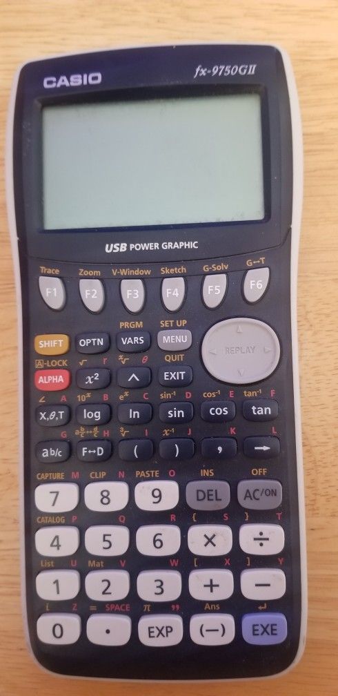 Casio 9750 GII. USB Power. Graphic Calculator $20.00