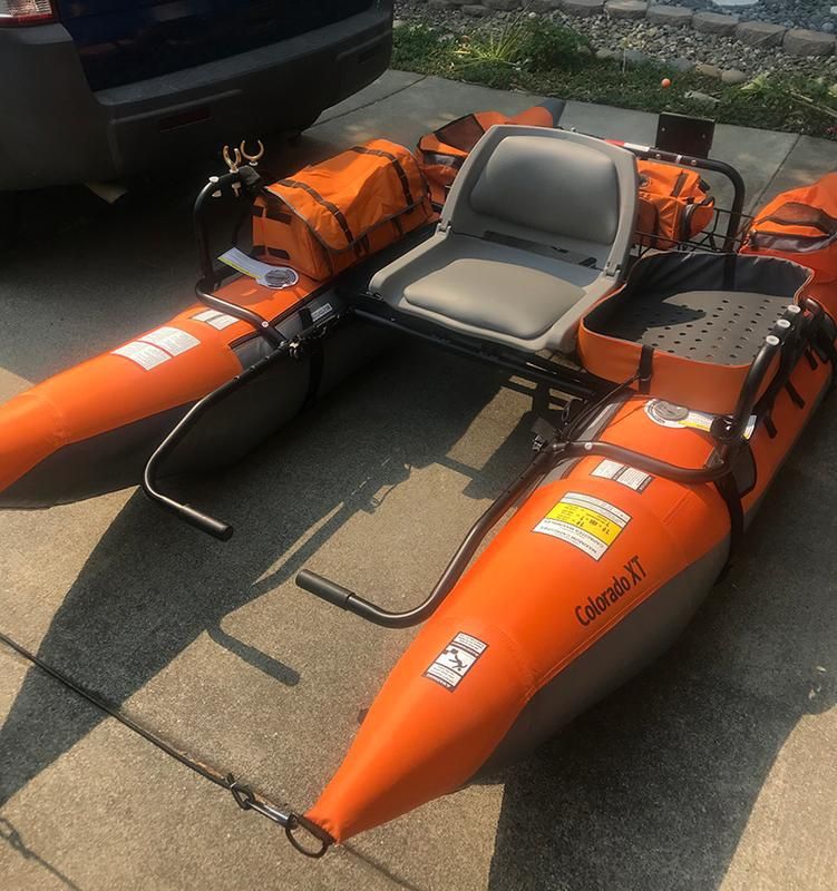 COLORADO XC PONTOON BOAT ——NEW( USED ONCE)