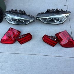 Head Lamps And tail Lights Complete For 2013 BMW 328i Exdrive  $275