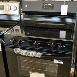 New Frigidaire Electric Range Freestanding In Black Color - Financing Available 