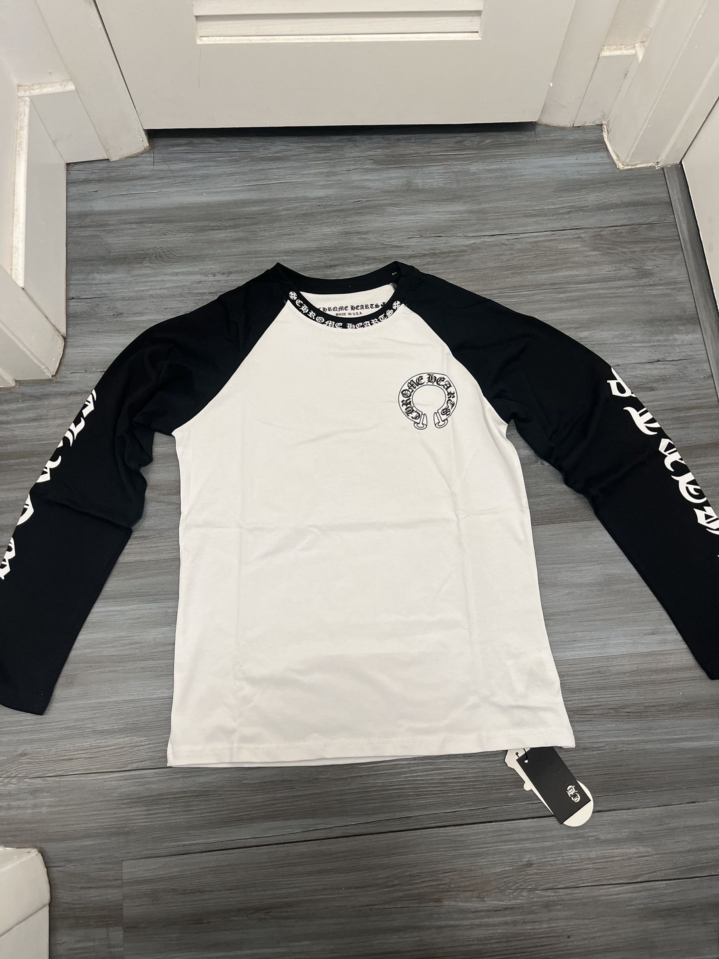 Chrome Hearts Black and White Long Sleeve 