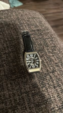 BLACK & SILVER WATCH