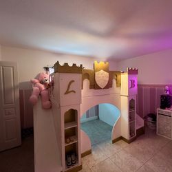 Princess  Castle Bunk Bed