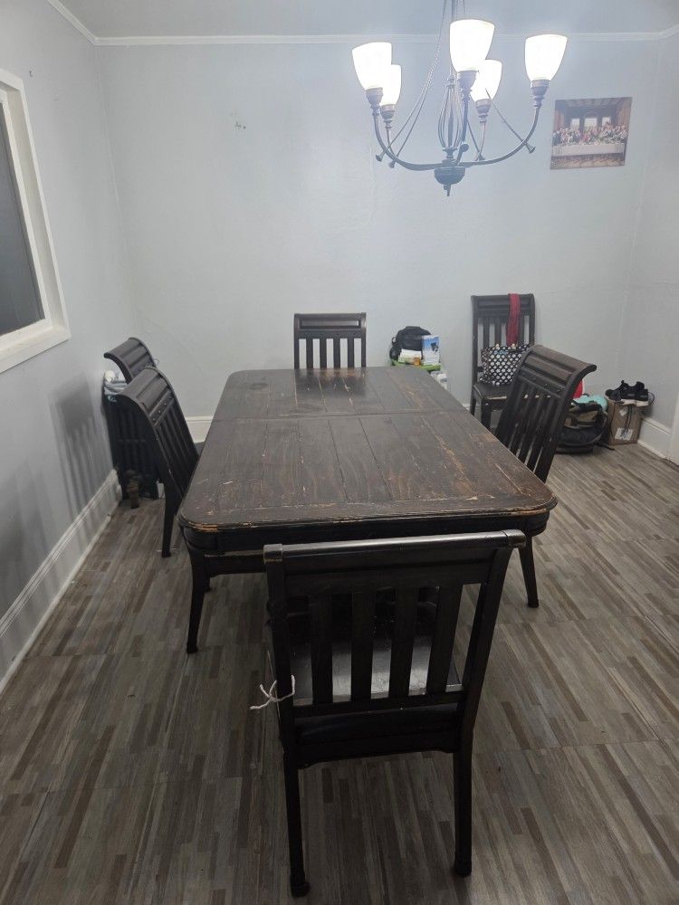Dinner Table With A Leaf
