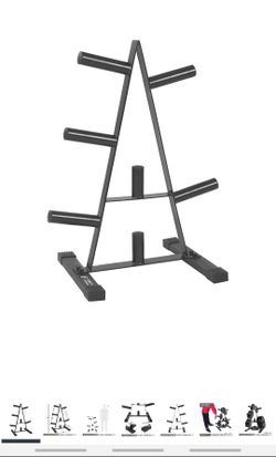 Brand new olympic weight plate tree