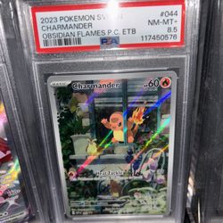 Charmander Pokemon Center Stamped Psa 8.5