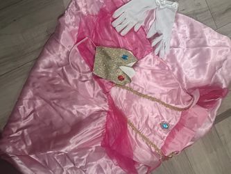 Pink Princess Costume Dress with Accessories