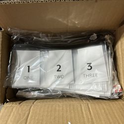 Lot Of (12) Reusable Zipper Bags