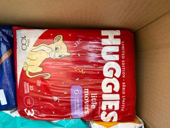 Huggies Little Movers Size 3 Diapers – 25 Count