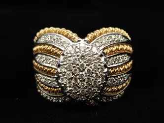 14K Yellow & White Gold Diamond Ring NAGL #1107422