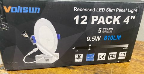 Recessed LED Slim Panel Light