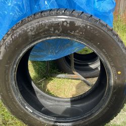 215/55R17 Bridgestone Blizzak winter tires 