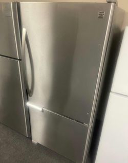 Kenmore Stainless Steel Bottom Freezer Fridge