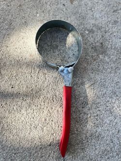 Band Type Oil Filter Wrench-Large (3 1/4" - 3 3/4"), 11-1/4" Length