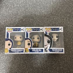 Coraline Funko Pop Set