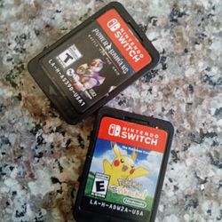 Pokemon: Let's Go Pikachu! (Switch) + Power Rangers BOTG (Switch)