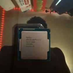 intel i7 -4770k used and cleaned willing to trade for parts to