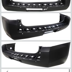 2015-2020 Chevy Tahoe Rear Bumper Black 
