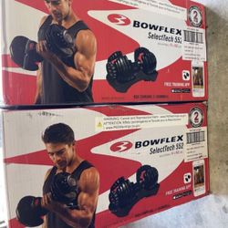Set Of Bowflex 552 Dumbbells - Brand new 