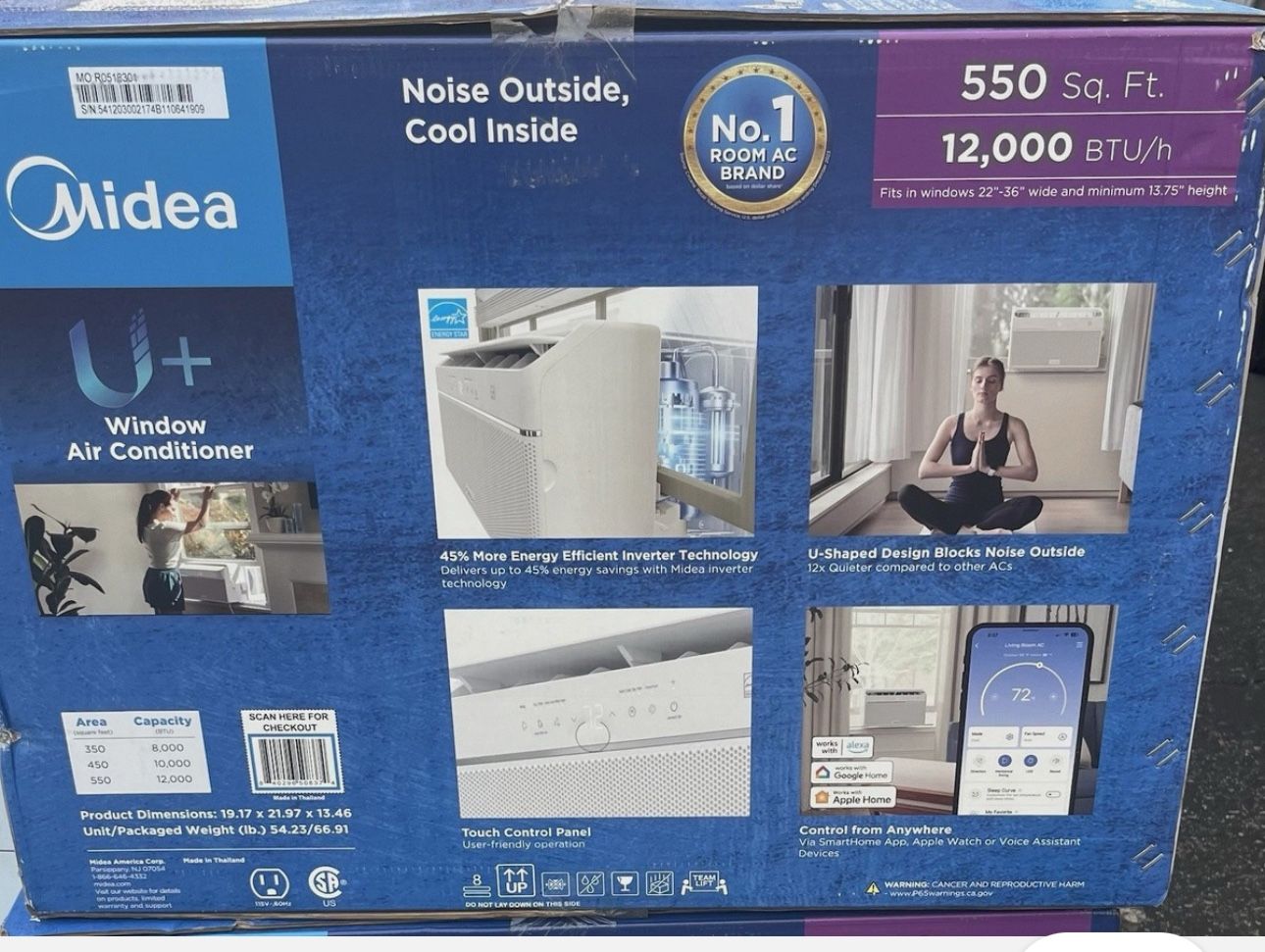 Midea 12,000 BTU