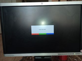 HP 19" LED Monitor w/Adjustable Stand