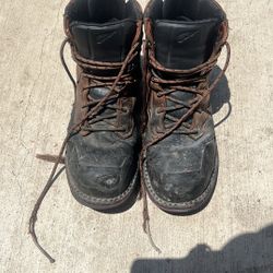 10 1/2 red wings work boots