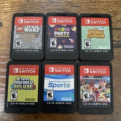 6 Nintendo Switch Games