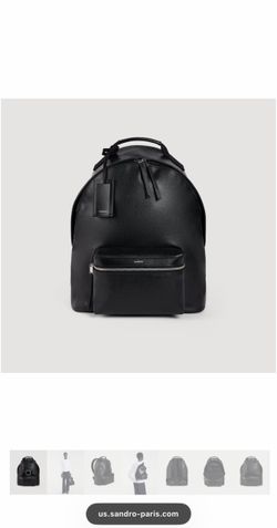 Brand New Sandro Leather Rucksack