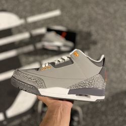 AIR JORDAN RETRO 3 LOW “COOL GREY SIZE 10 R3PŠ