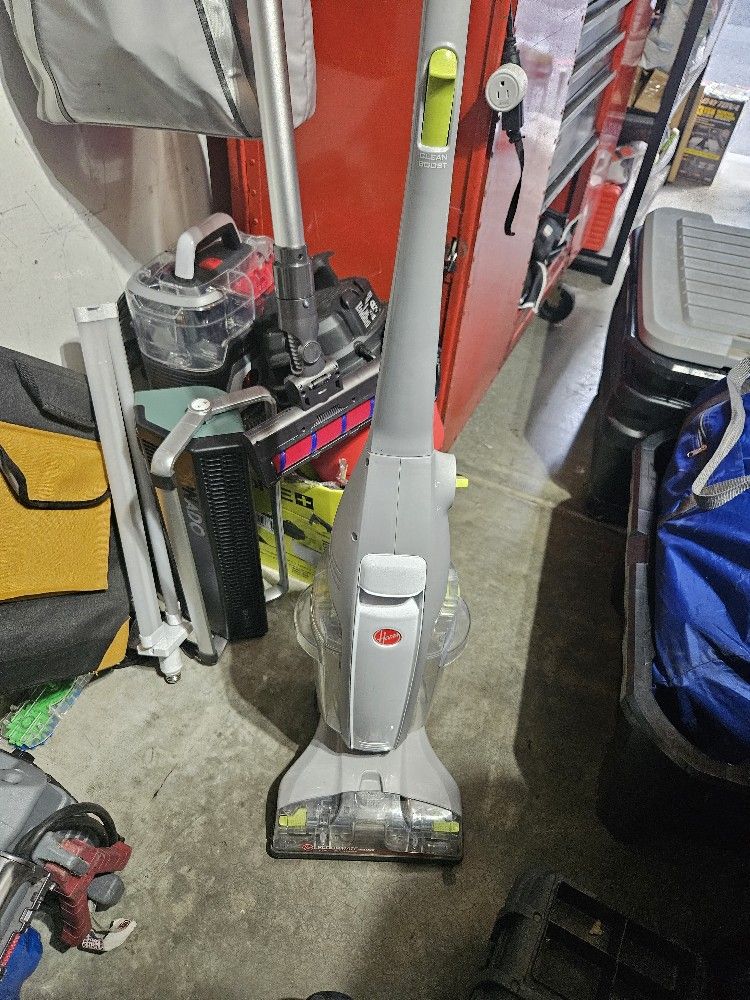 Hoover Hard Floor Scrubber And Cleaner Used