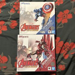 SH Figuarts Tech On Avengers Set