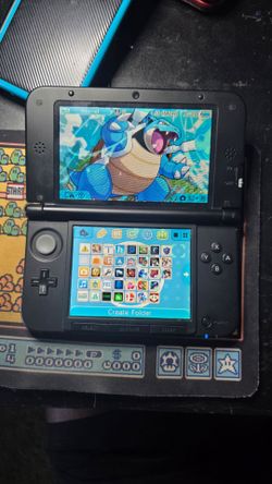 3ds xl blue 64gb luma3ds