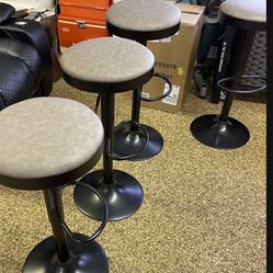 Kitchen table and barstools