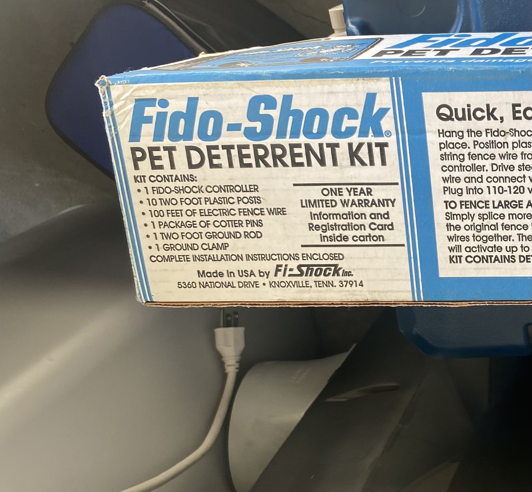 Fido Shock Pet Deterrent