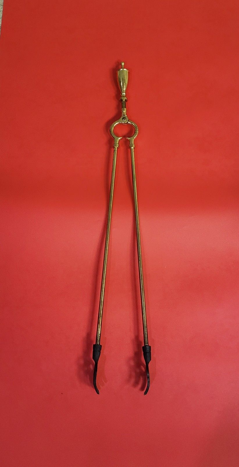 Vintage Fireplace Tongs