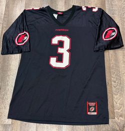 Vintage Reebok Allen Iverson #3 Football Jersey Size XL Black I3 Y2K