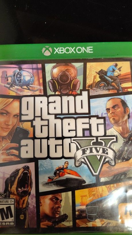 GTA V 5 Video Game Xbox One