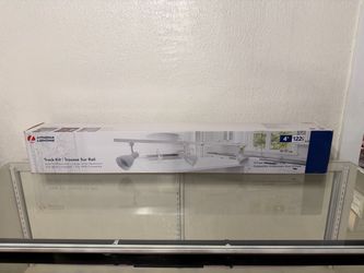 Lithonia Lighting 4-Ft H-Track Lighting Kit – 3 Adjustable Lights