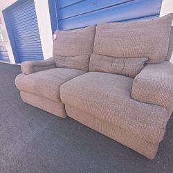 New Dual Reclining Power Sofa 