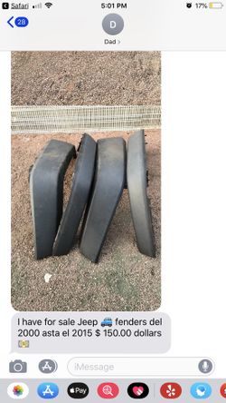2000-2015 Jeep fenders