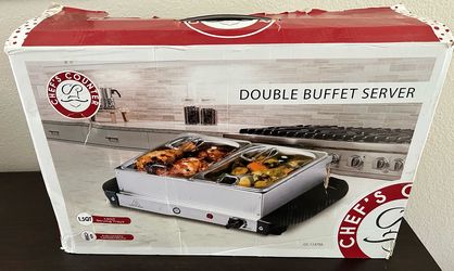 Chef's Counter Double Buffet Server - NEW (Open Box)