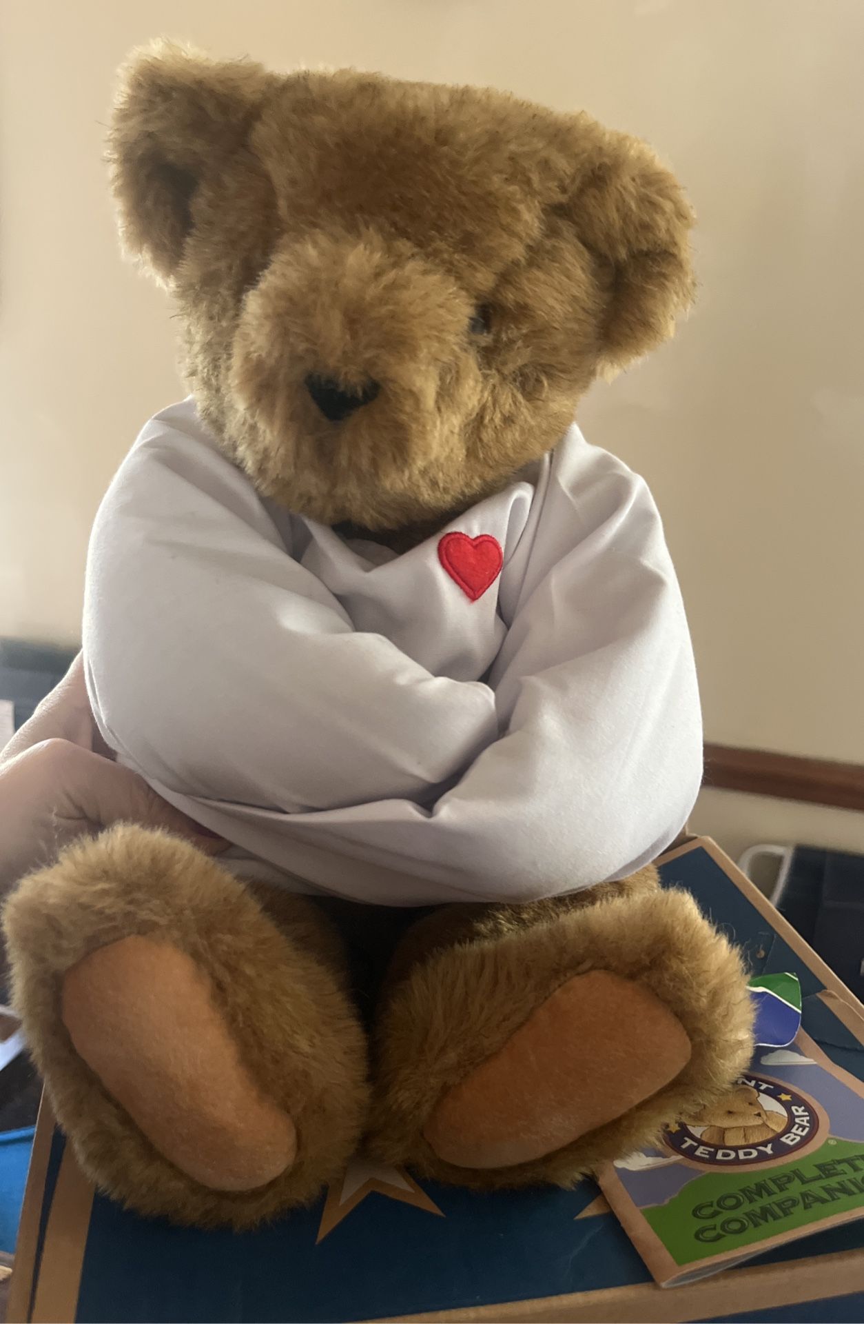 Collectors Vermont Teddy Bear “Crazy For You” Never Used