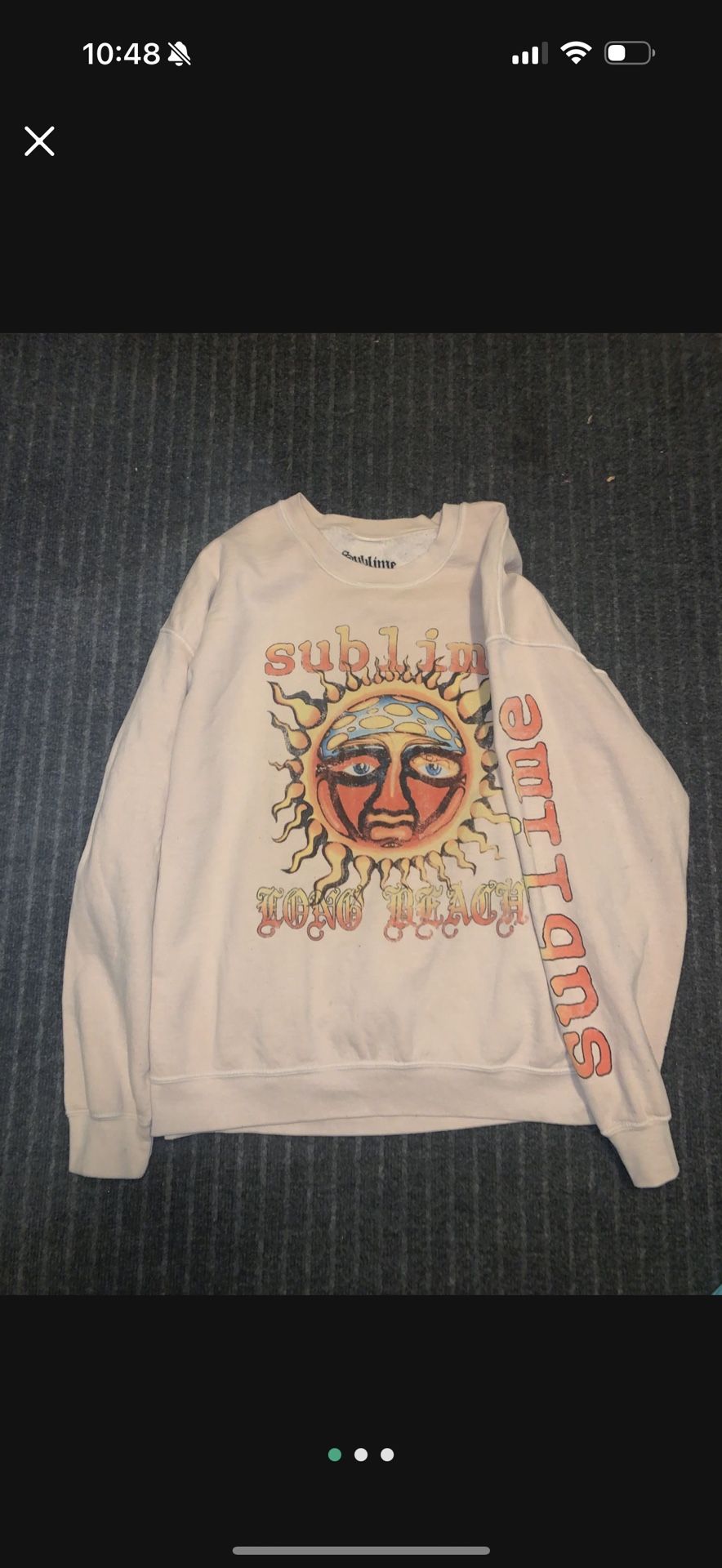 SUBLIME LARGE SWEATSHIRT TOP