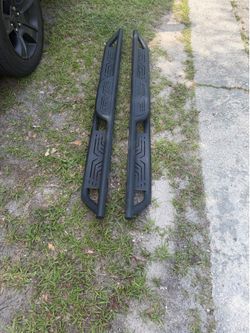 PZ 6" Rustproof Running Boards Side Steps Compatible with Dodge Ram 1500 Quad Cab/Extended Cab 2019-2025 New Body Style, Black Heavy Duty Carbon Steel