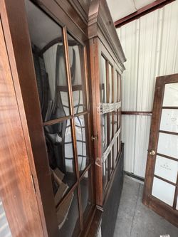 Two Piece China Cabinet