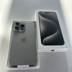 Apple iPhone 15 Pro Max Titanium Unlock 