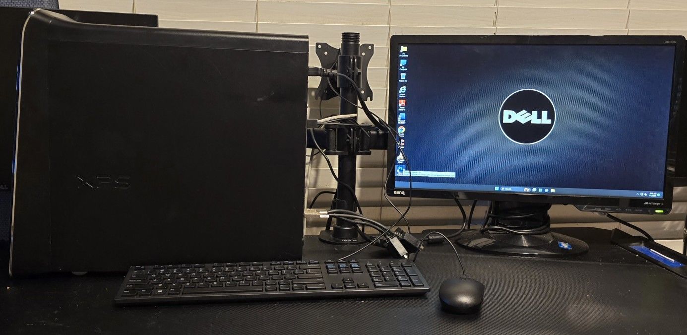 DELL DESKTOP 🖥 XPS 8700 * Intel i7 4790 - 3.60 GHz. CPU / 16.0GB. RAM / 1.0 TB. HDD - Windows 11, Bluetooth, Wi-Fi, runs Perfect ✔️