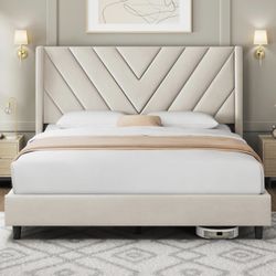 Modern Bed Frame – Queen Size - New!